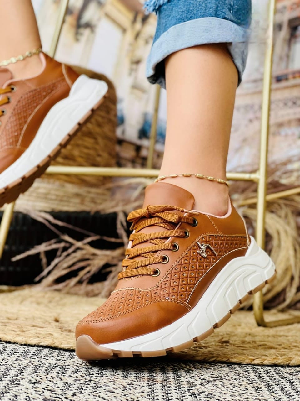 Tenis V006 Comfort Casual Dama Comodos