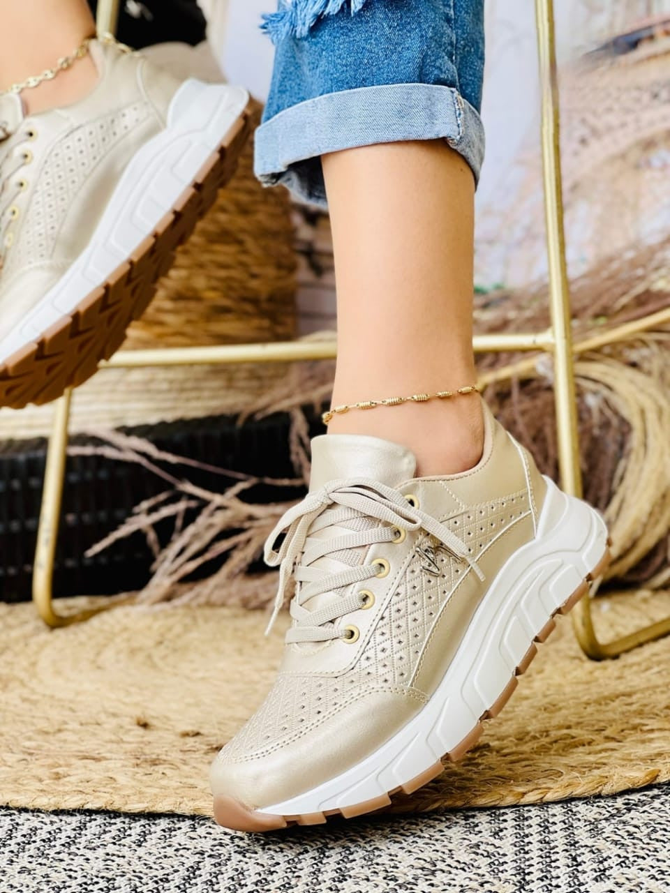 Tenis V006 Comfort Casual Dama Comodos