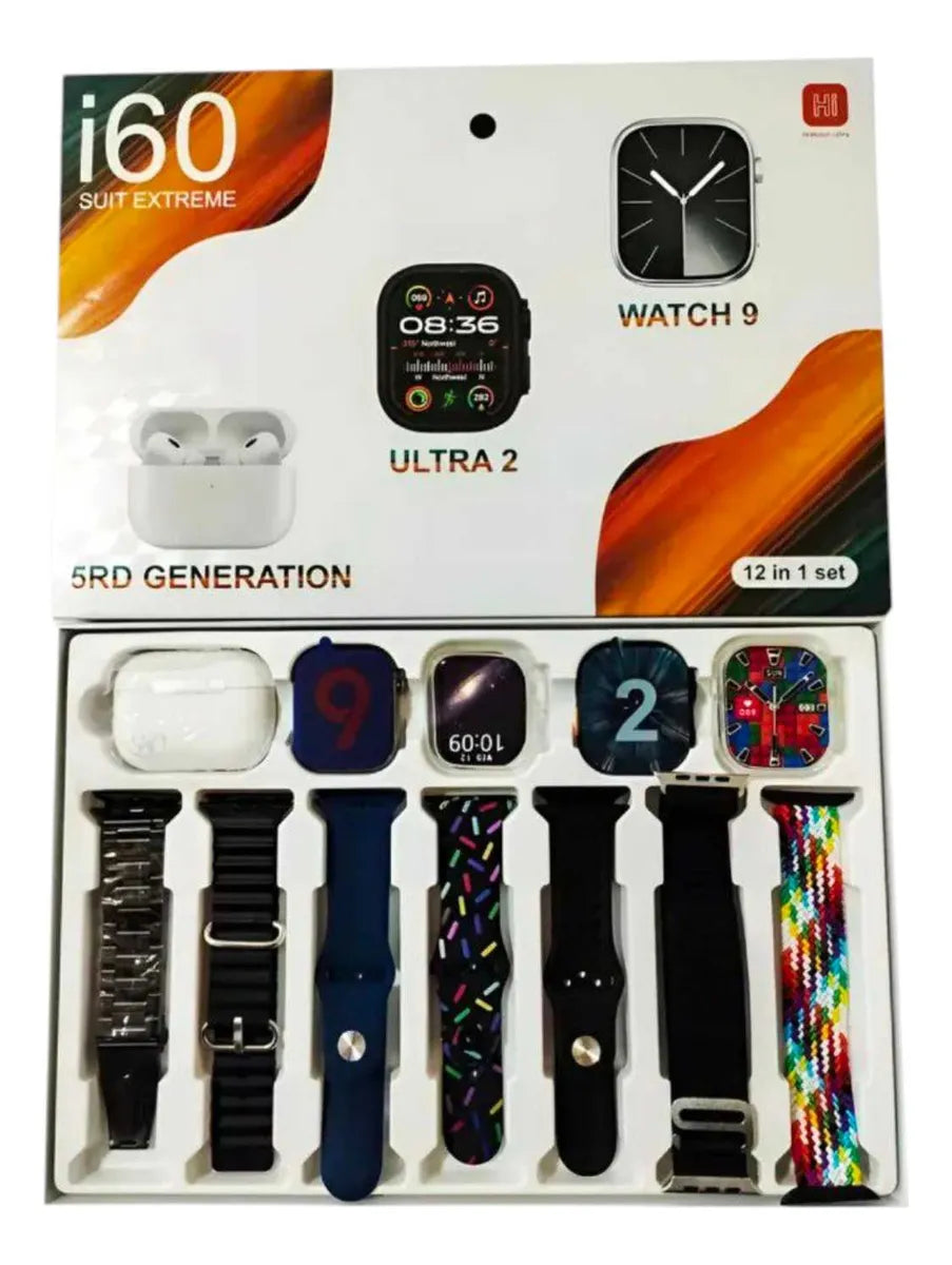 SUPER COMBO 2 RELOJES I60 + AUDIFONOS
