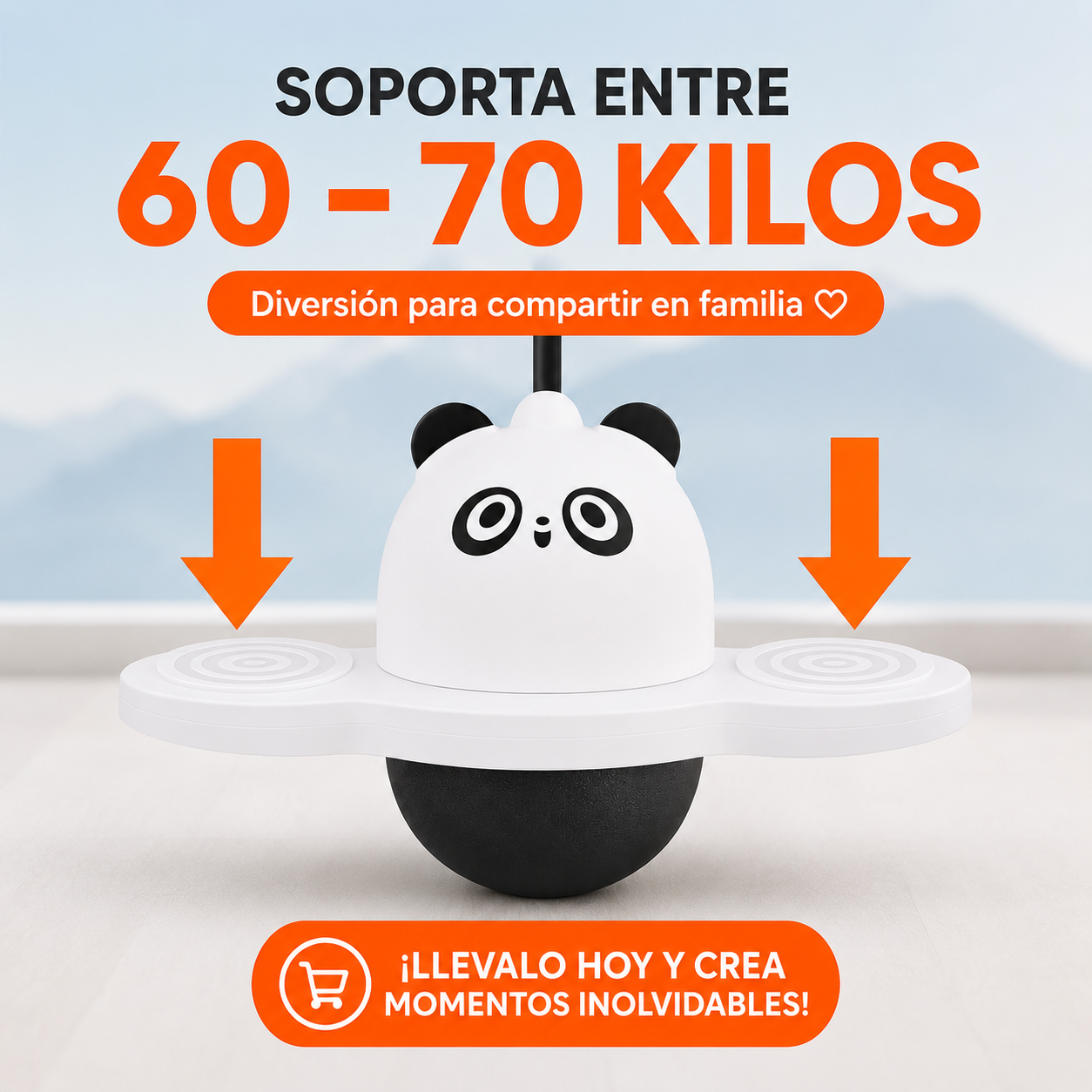 Pogo Ball Infantil con Luces LED 