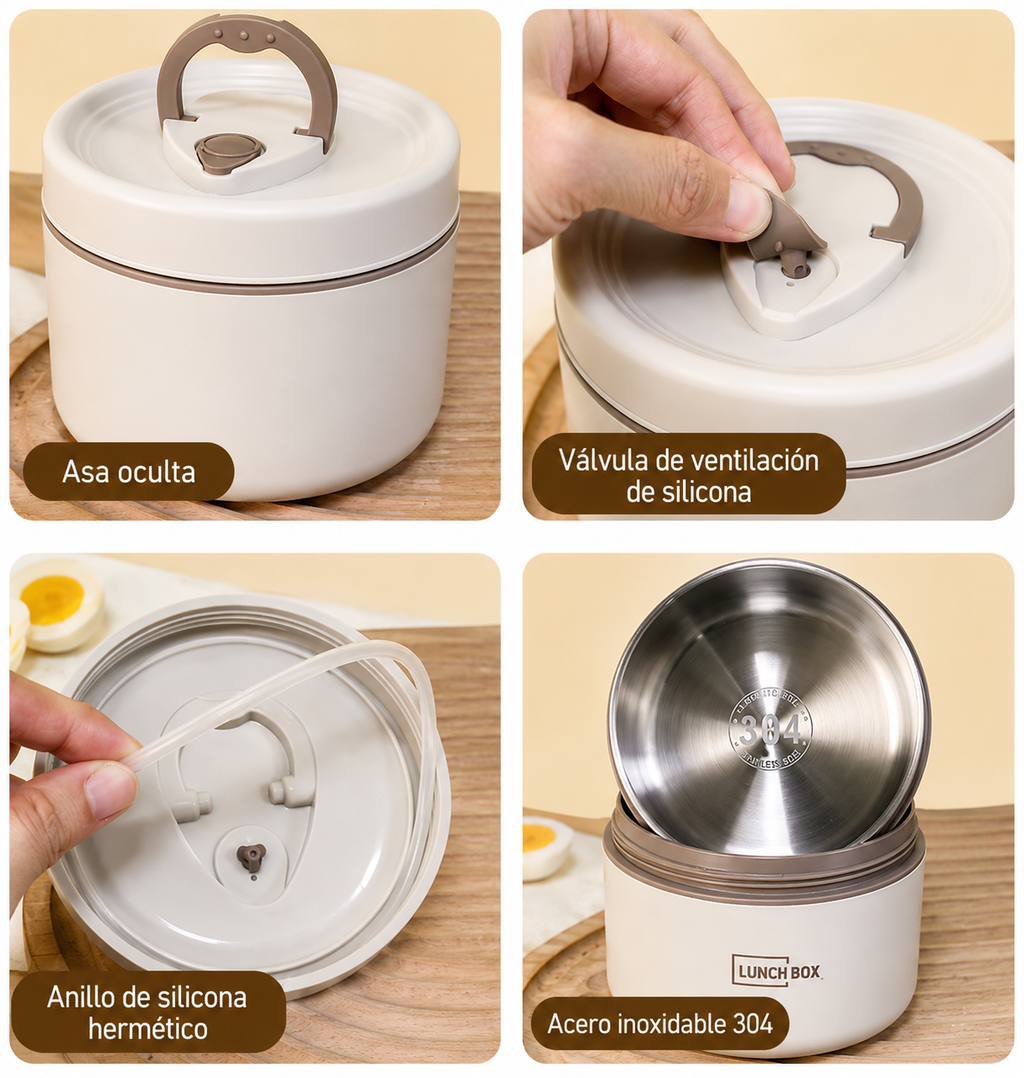 Lonchera Térmica 3 en 1 con Bolso