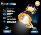 Linterna solar para camping
